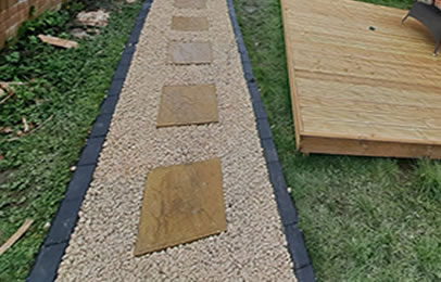  Image of a job Brindle-Block-Paving with a Chracoal Border looks really nice